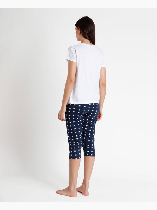 DISNEY Pijama Manga Corta Love is in the Air para Mujer - Kiabi DISNEY Pijama Manga Corta Love is in the Air para Mujer - Kiabi