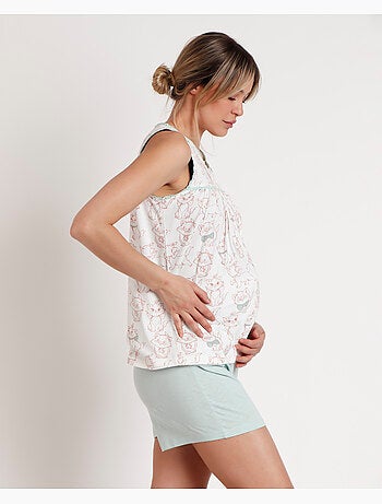 DISNEY Pijama Manga Corta Maternity Wonder Mum para Mujer