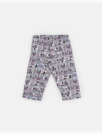 DISNEY Pijama Manga Corta Mickey Comic para Niña