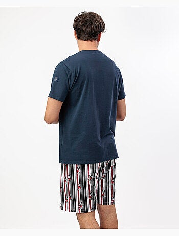 DISNEY Pijama Manga Corta Mickey New York para Hombre