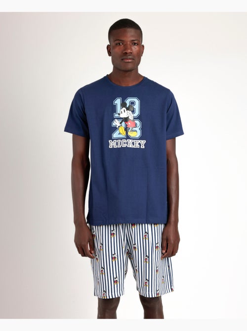 DISNEY Pijama Manga Corta Mickey Ny Summer para Hombre - Kiabi DISNEY Pijama Manga Corta Mickey Ny Summer para Hombre - Kiabi
