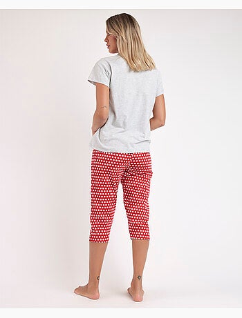 DISNEY Pijama Manga Corta Minnie Photo para Mujer