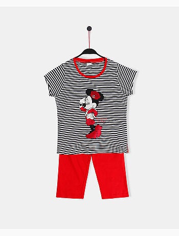 DISNEY Pijama Manga Corta Minnie Sailor para Niña