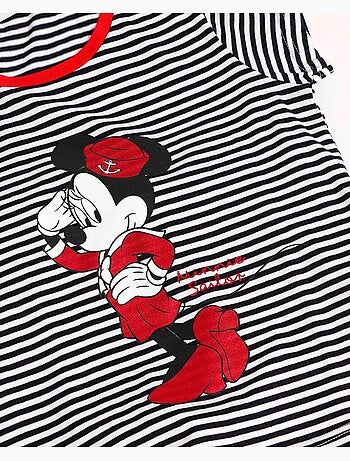 DISNEY Pijama Manga Corta Minnie Sailor para Niña