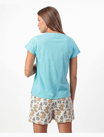 DISNEY Pijama Manga Corta No Bunny Like You para Mujer