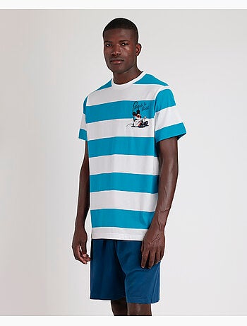 DISNEY Pijama Manga Corta Ride The Wave para Hombre