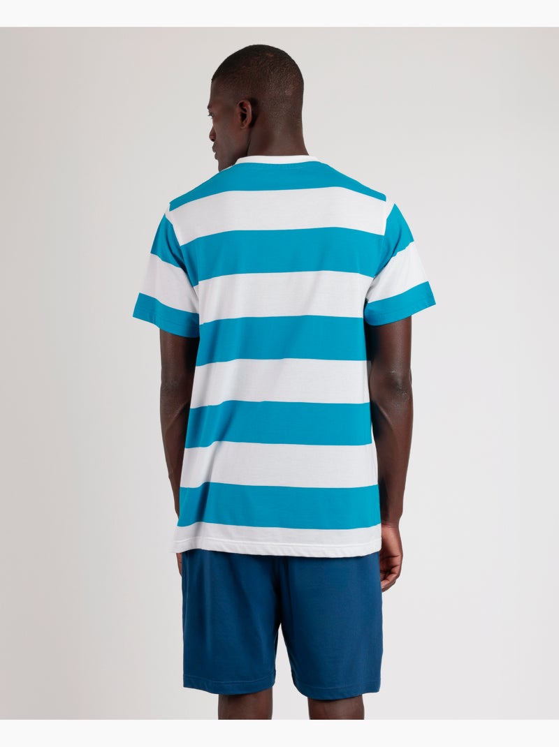 DISNEY Pijama Manga Corta Ride The Wave para Hombre Azul - Kiabi