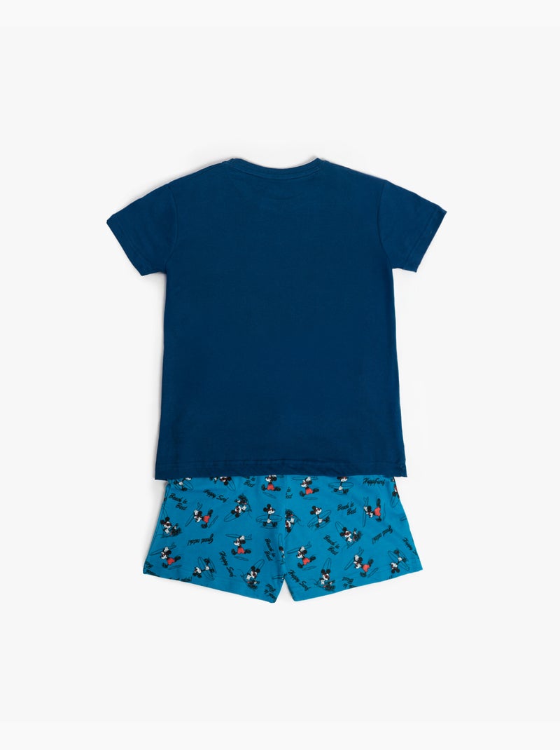 DISNEY Pijama Manga Corta Ride The Wave para Niño Azul - Kiabi