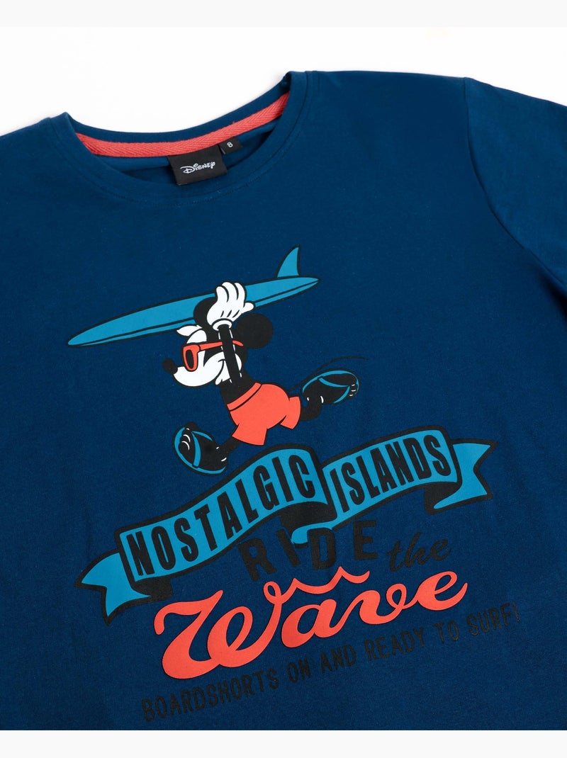DISNEY Pijama Manga Corta Ride The Wave para Niño Azul - Kiabi
