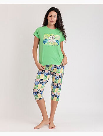 DISNEY Pijama Manga Corta Simba para Mujer