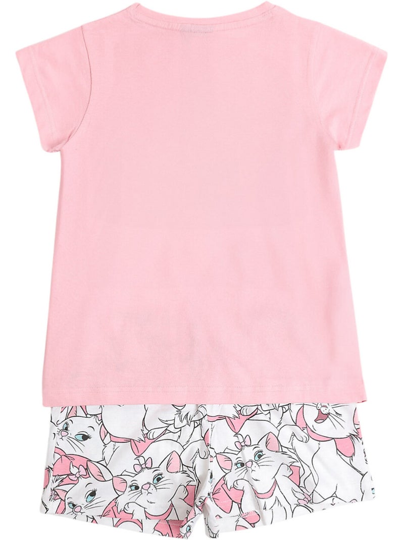 DISNEY Pijama Manga Corta Sleepy Marie para Niña Rosa - Kiabi