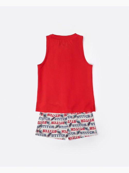 DISNEY Pijama Manga Corta Stitch University para Niña - Kiabi DISNEY Pijama Manga Corta Stitch University para Niña - Kiabi