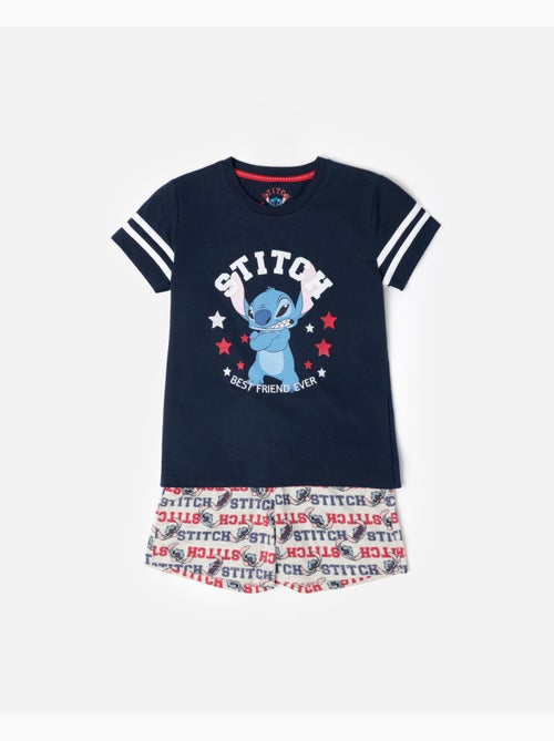 DISNEY Pijama Manga Corta Stitch University para Niño - Kiabi DISNEY Pijama Manga Corta Stitch University para Niño - Kiabi