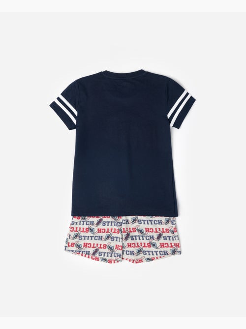 DISNEY Pijama Manga Corta Stitch University para Niño - Kiabi DISNEY Pijama Manga Corta Stitch University para Niño - Kiabi