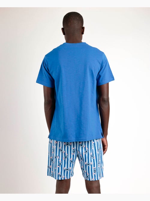 DISNEY Pijama Manga Corta Stitch Waves para Hombre - Kiabi DISNEY Pijama Manga Corta Stitch Waves para Hombre - Kiabi