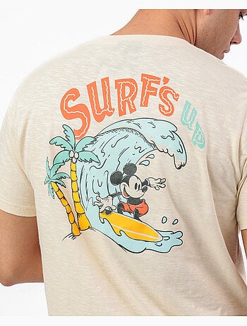 DISNEY Pijama Manga Corta Surf S Up para Hombre