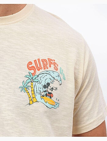 DISNEY Pijama Manga Corta Surf S Up para Hombre