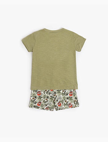 DISNEY Pijama Manga Corta Timon & Pumbaa para Niño