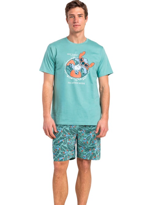 DISNEY Pijama Manga Corta Vacation Mode para Hombre - Kiabi DISNEY Pijama Manga Corta Vacation Mode para Hombre - Kiabi