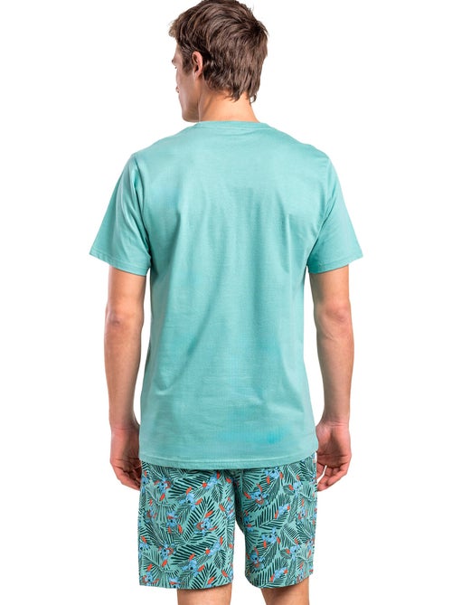 DISNEY Pijama Manga Corta Vacation Mode para Hombre - Kiabi DISNEY Pijama Manga Corta Vacation Mode para Hombre - Kiabi