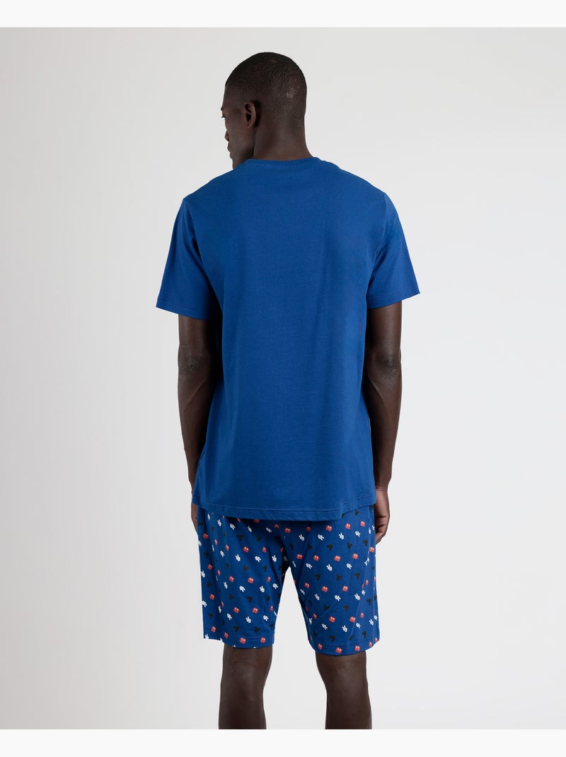 DISNEY Pijama Manga Corta What S Up para Hombre Azul - Kiabi