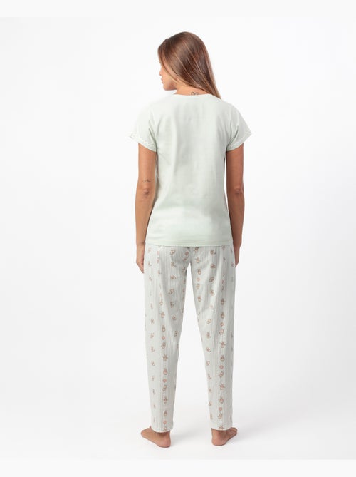 DISNEY Pijama Manga Corta Winnie Maternity para Mujer - Kiabi DISNEY Pijama Manga Corta Winnie Maternity para Mujer - Kiabi