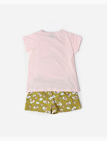 DISNEY Pijama Manga Corta Winnie Sleep para Niña
