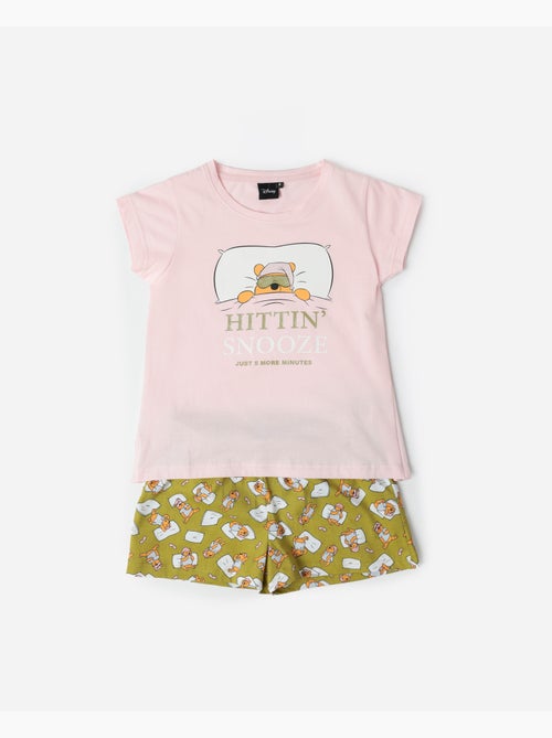 DISNEY Pijama Manga Corta Winnie Sleep para Niña - Kiabi DISNEY Pijama Manga Corta Winnie Sleep para Niña - Kiabi