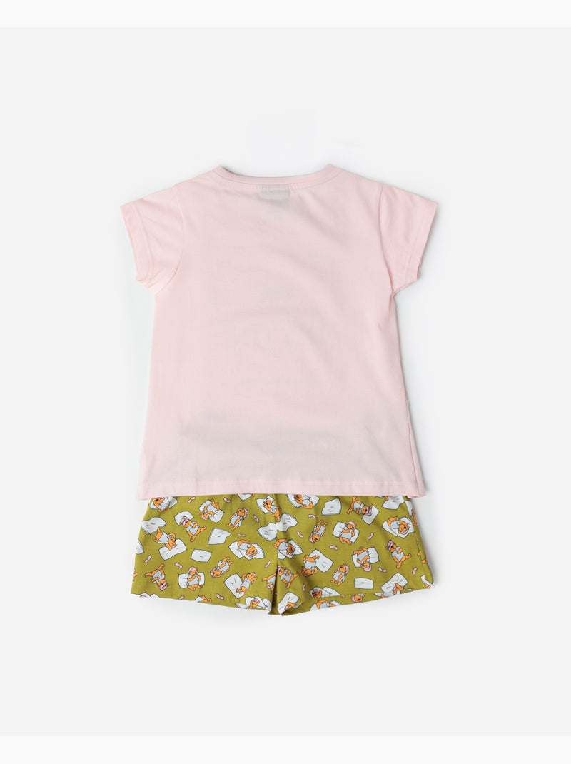 DISNEY Pijama Manga Corta Winnie Sleep para Niña Rosa - Kiabi