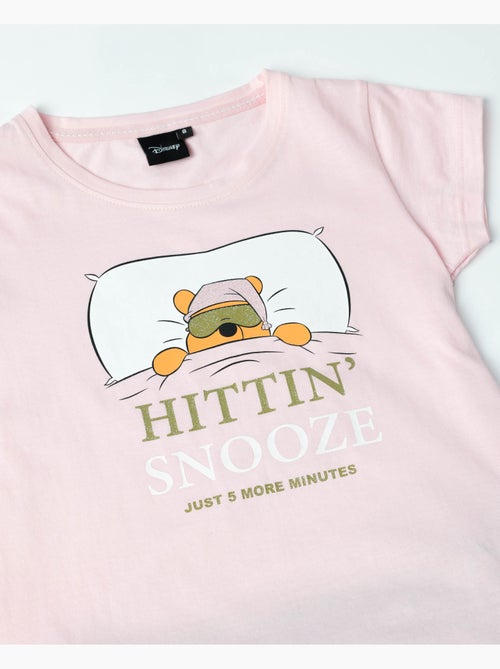 DISNEY Pijama Manga Corta Winnie Sleep para Niña - Kiabi DISNEY Pijama Manga Corta Winnie Sleep para Niña - Kiabi