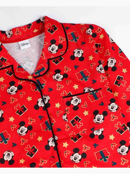 DISNEY Pijama Manga Larga Abierto Mickey Christmas para Niño - Kiabi DISNEY Pijama Manga Larga Abierto Mickey Christmas para Niño - Kiabi