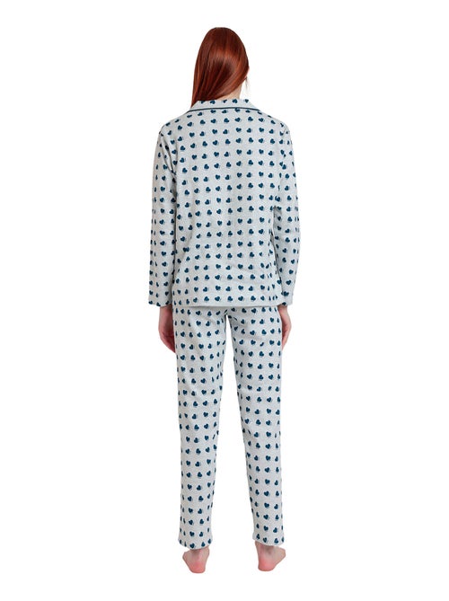 DISNEY Pijama Manga Larga Abierto You Make Me Love para Mujer - Kiabi