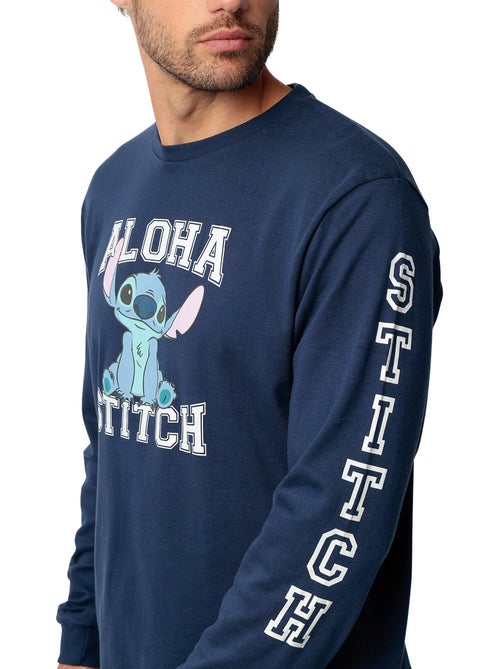 DISNEY Pijama Manga Larga Aloha Stitch para Hombre - Kiabi DISNEY Pijama Manga Larga Aloha Stitch para Hombre - Kiabi