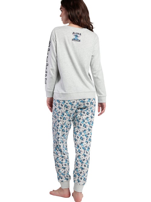 DISNEY Pijama Manga Larga Aloha Stitch para Mujer - Kiabi