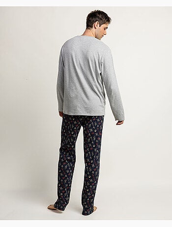 DISNEY Pijama Manga Larga American Classic para Hombre