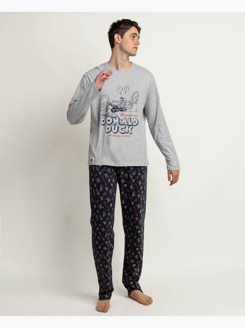 DISNEY Pijama Manga Larga American Classic para Hombre - Kiabi