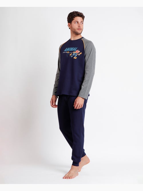 DISNEY Pijama Manga Larga Animal I Have to Run para Hombre - Kiabi