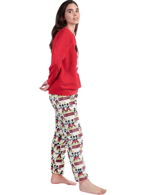 DISNEY Pijama Manga Larga Calentito Best Mickey para Mujer - Kiabi DISNEY Pijama Manga Larga Calentito Best Mickey para Mujer - Kiabi