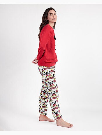 DISNEY Pijama Manga Larga Calentito Best Mickey para Mujer