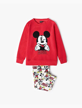 DISNEY Pijama Manga Larga Calentito Best Mickey para Niña