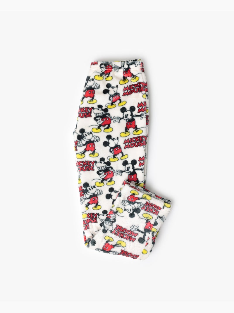 DISNEY Pijama Manga Larga Calentito Best Mickey para Niña Rojo - Kiabi