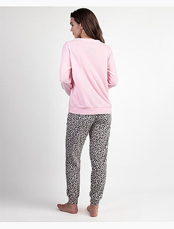 DISNEY Pijama Manga Larga Calentito Minnie Skin para Mujer