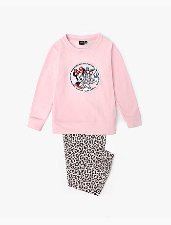 DISNEY Pijama Manga Larga Calentito Minnie Skin para Niña