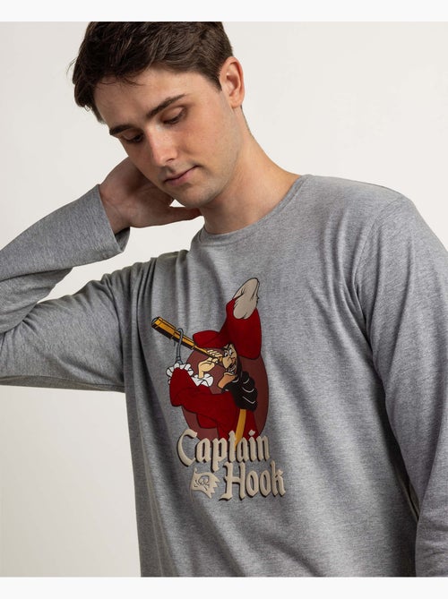 DISNEY Pijama Manga Larga Captain Hook para Hombre - Kiabi DISNEY Pijama Manga Larga Captain Hook para Hombre - Kiabi