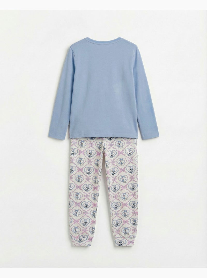 DISNEY Pijama Manga Larga Coquette Friends para Niña Azul - Kiabi