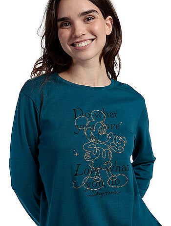 DISNEY Pijama Manga Larga Cosmic Wheel para Mujer