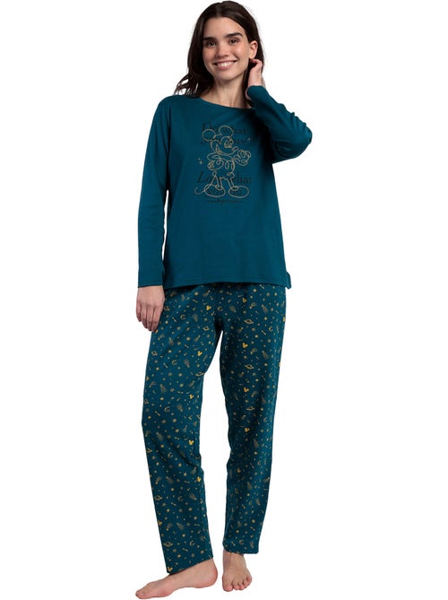 DISNEY Pijama Manga Larga Cosmic Wheel para Mujer - Kiabi DISNEY Pijama Manga Larga Cosmic Wheel para Mujer - Kiabi