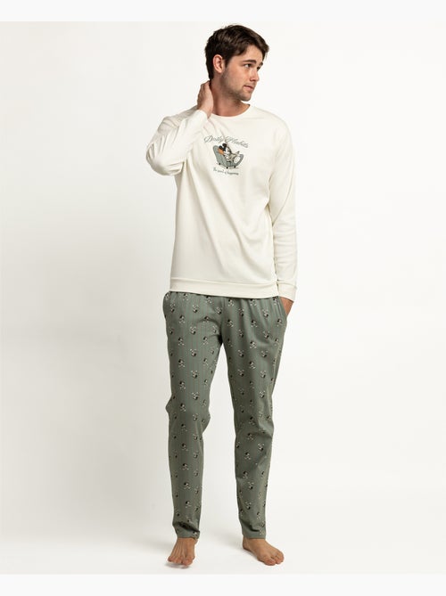 DISNEY Pijama Manga Larga Daily Habits para Hombre - Kiabi