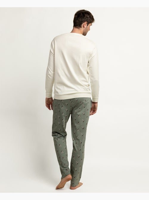 DISNEY Pijama Manga Larga Daily Habits para Hombre - Kiabi