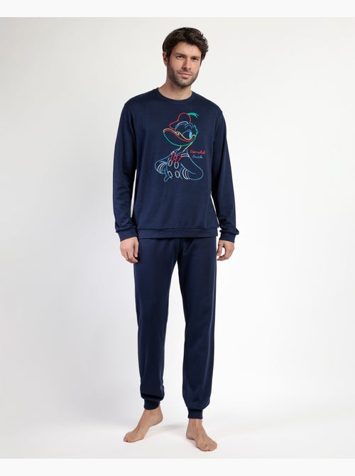 DISNEY Pijama Manga Larga Donald Ok para Hombre - Kiabi DISNEY Pijama Manga Larga Donald Ok para Hombre - Kiabi